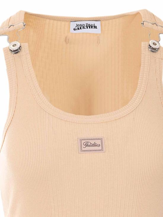 26SS 장 폴 고티에 미디 스커트 DR121J01463 Beige - JEAN PAUL GAULTIER