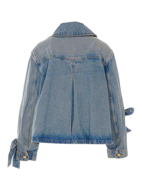 26SS 가니 라이트 리지드 데님 자켓 A1010057567 Blue - GANNI