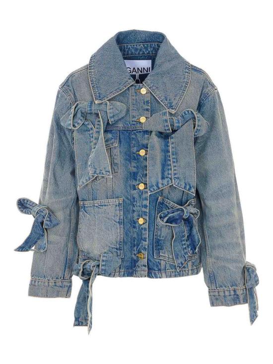 26SS 가니 라이트 리지드 데님 자켓 A1010057567 Blue