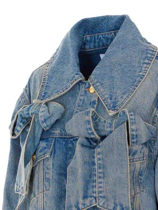 26SS 가니 라이트 리지드 데님 자켓 A1010057567 Blue - GANNI