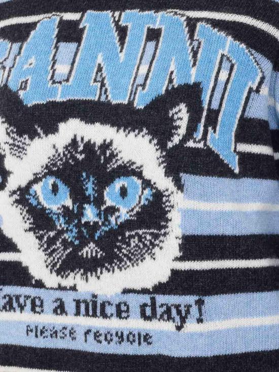 26SS 가니 그래픽 울 니트 A1070266326 - GANNI