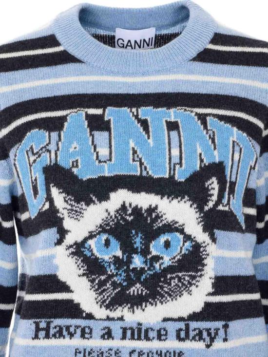 26SS 가니 그래픽 울 니트 A1070266326 - GANNI