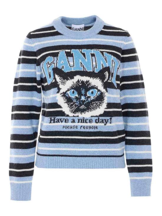 26SS 가니 그래픽 울 니트 A1070266326