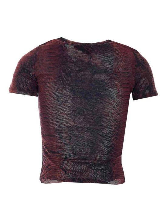 26SS 장 폴 고티에 반팔 티셔츠 TO411M012P6000 Brown - JEAN PAUL GAULTIER