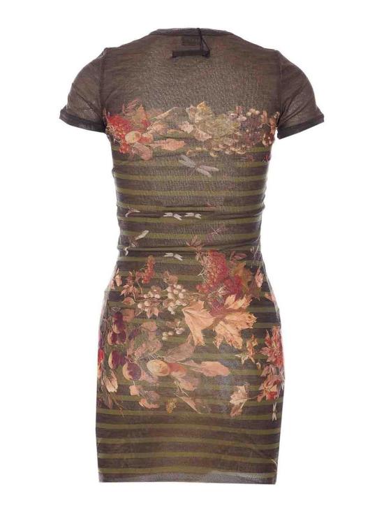 26SS 장 폴 고티에 숏 원피스 DR114M014P4190 Green - JEAN PAUL GAULTIER