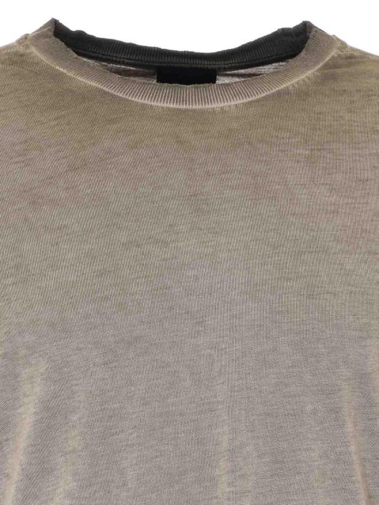 26SS 톰크롬 반팔 티셔츠 MTS942COLDDYEOLIV Green - THOM KROM