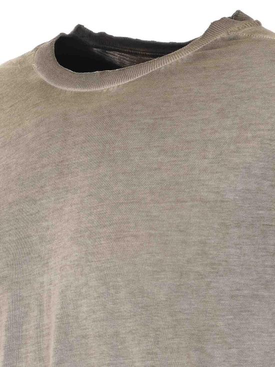 26SS 톰크롬 반팔 티셔츠 MTS942COLDDYEOLIV Green - THOM KROM