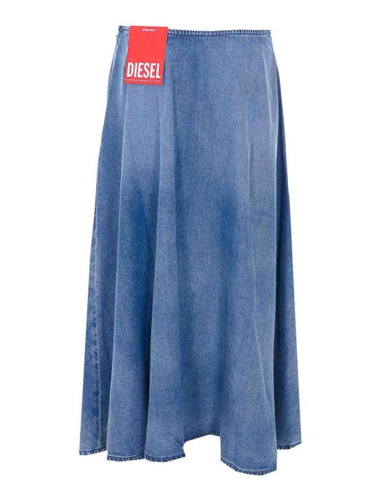 26SS 디젤 미디 스커트 A20376068VY01 Blue - DIESEL