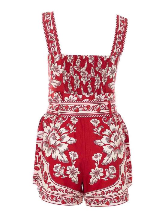 26SS 팜 리오 미디 스커트 34399926056 Red - FARM RIO