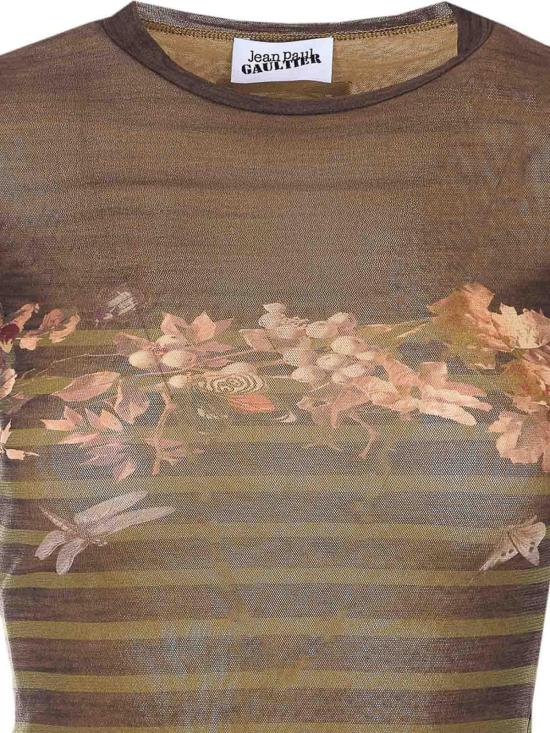 26SS 장 폴 고티에 반팔 티셔츠 TO419M014P4190 Green - JEAN PAUL GAULTIER