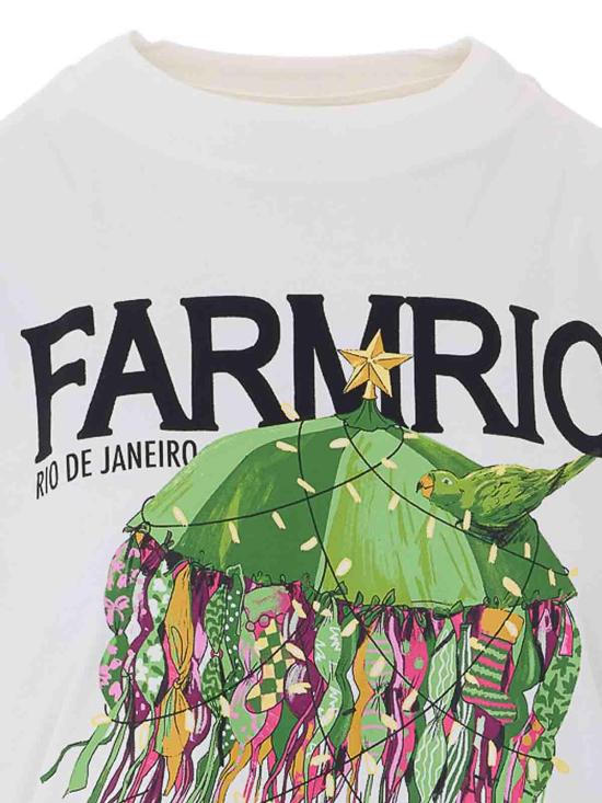 26SS 팜 리오 반팔 티셔츠 354563L0025 White - FARM RIO