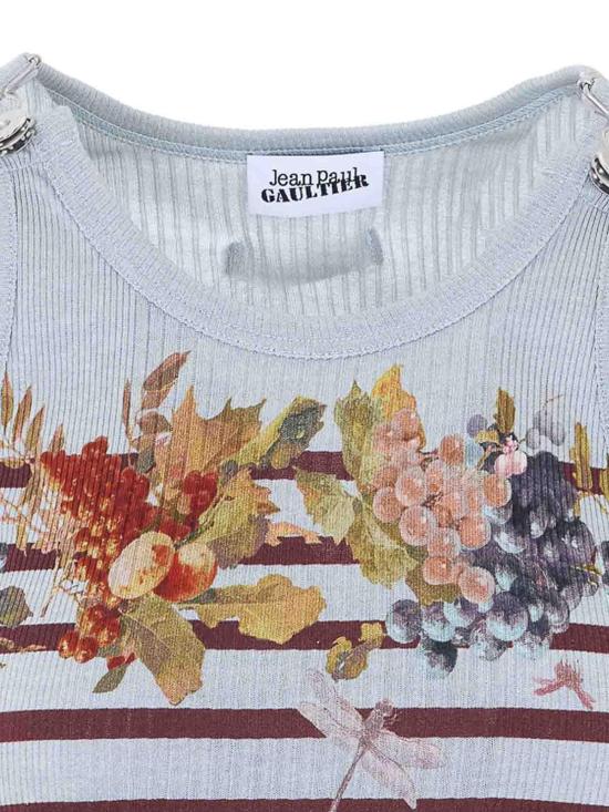 26SS 장 폴 고티에 민소매 티셔츠 TO428J041P5690 Grey - JEAN PAUL GAULTIER