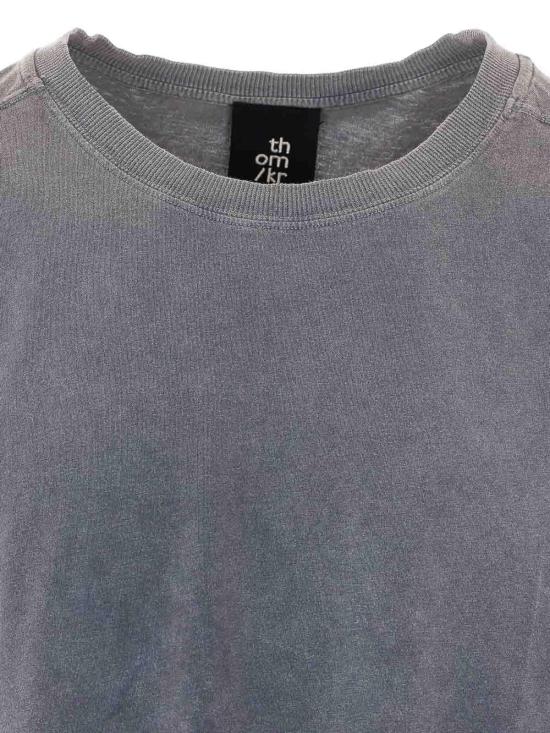 26SS 톰크롬 반팔 티셔츠 MTS925DARKUSEDGREY Grey - THOM KROM