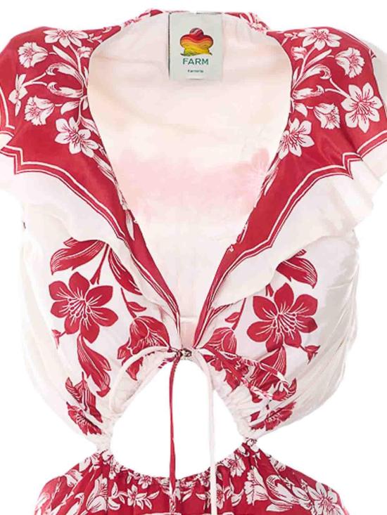 26SS 팜 리오 롱 원피스 34410526057 Red - FARM RIO