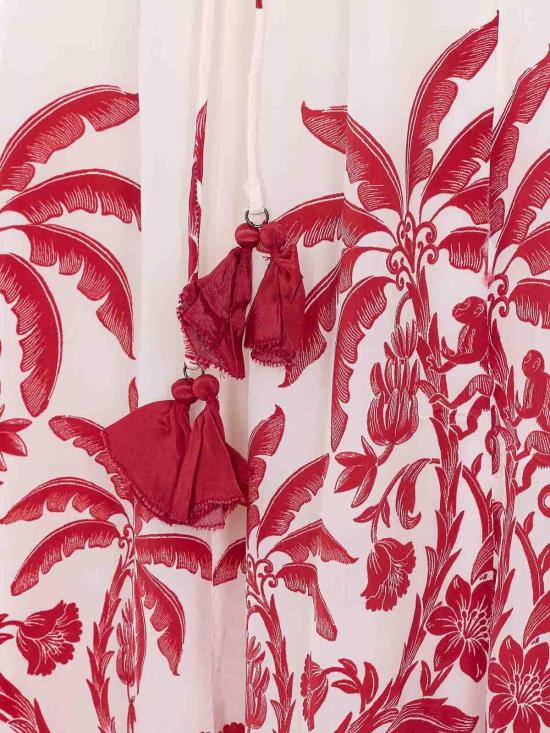 26SS 팜 리오 롱 원피스 34410526057 Red - FARM RIO