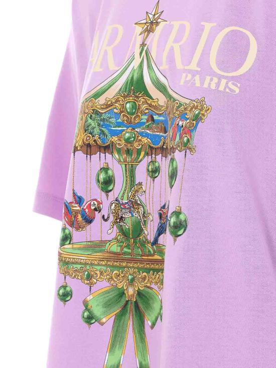 26SS 팜 리오 반팔 티셔츠 354549L0018 Purple - FARM RIO