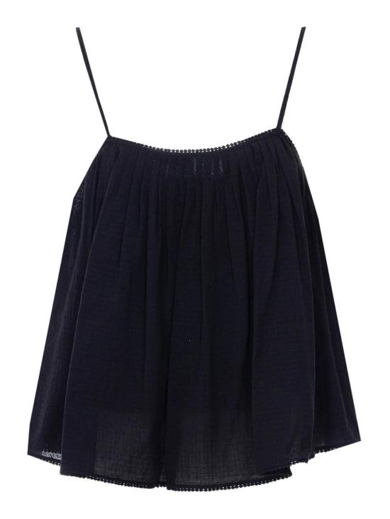 26SS 엘레 민소매 티셔츠 0343NERO Black