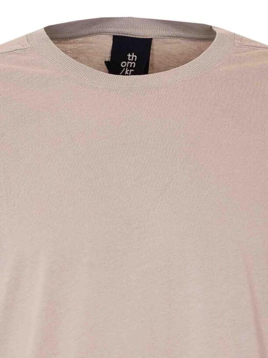 26SS 톰크롬 반팔 티셔츠 MTS924STONE Beige - THOM KROM