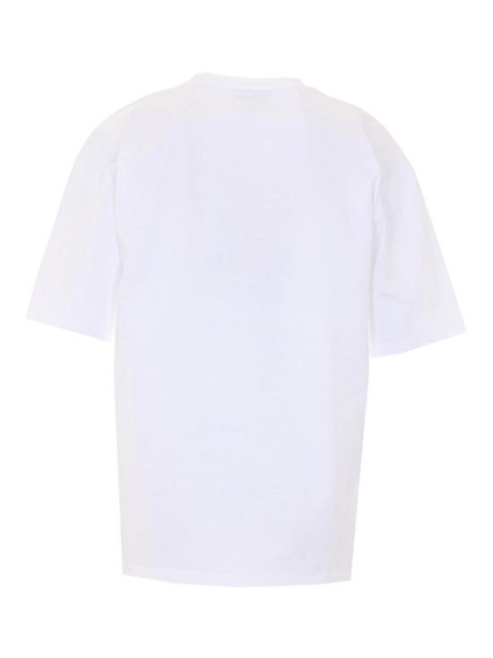 26SS 가니 코튼 저지 비디드 타이거 티셔츠 A1050060151 White - GANNI