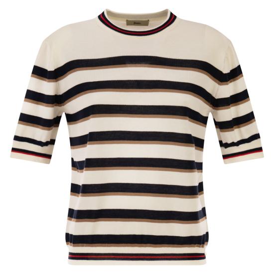 26SS 에르노 폴로 티셔츠 MG000239D WHITE BLUE