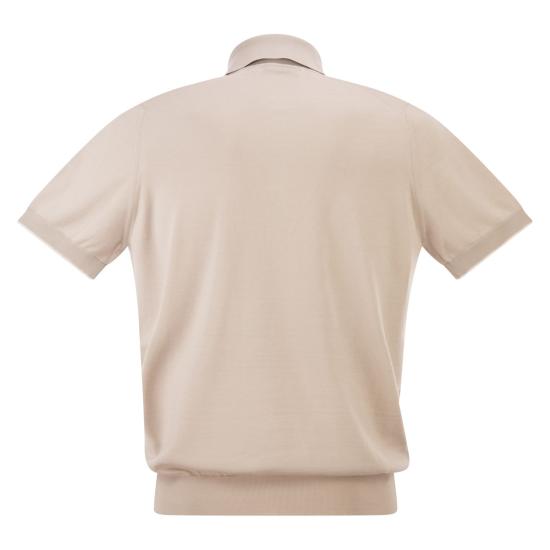 26SS 브루넬로 쿠치넬리 폴로 티셔츠 M29800125 LIGHT BEIGE - BRUNELLO CUCINELLI
