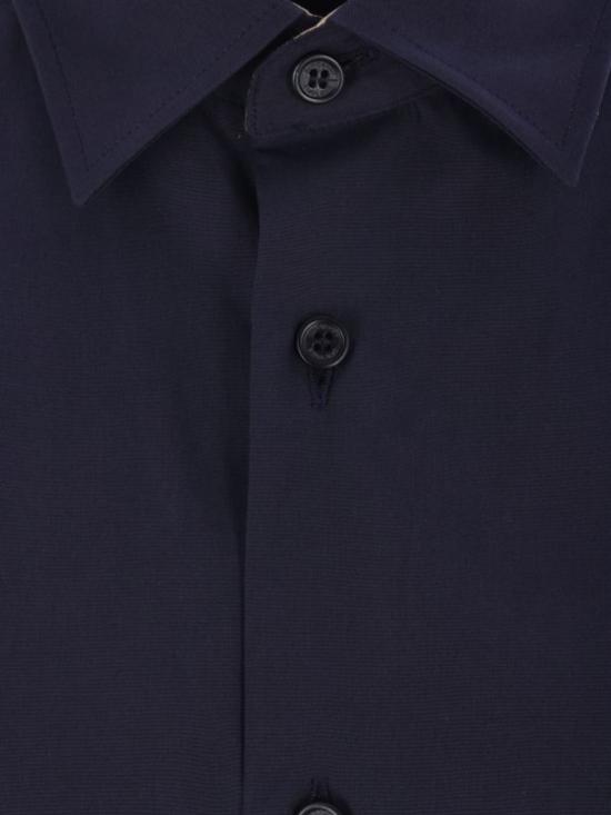 26SS 버버리 스트레치 코튼 셔츠 8071800 A1222 Blue - BURBERRY