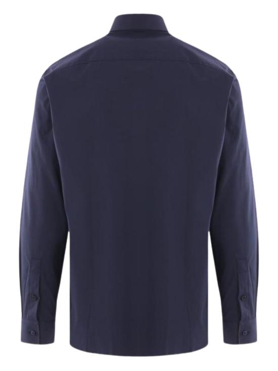 26SS 버버리 스트레치 코튼 셔츠 8071800 A1222 Blue - BURBERRY