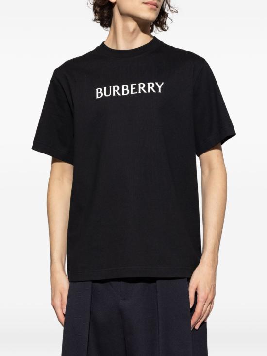 26SS 버버리 반팔 티셔츠 8122387 A1189 Black - BURBERRY