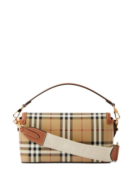26SS 버버리 체크 노트 크로스백 8109787 A9534 Beige - BURBERRY
