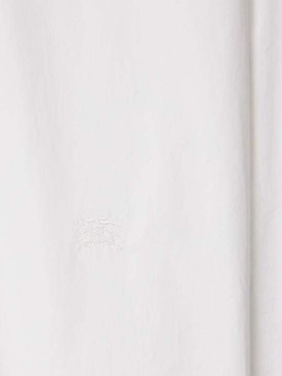 26SS 버버리 레귤러 핏 코튼 포플린 포멀 셔츠 8120787 A1464 White - BURBERRY