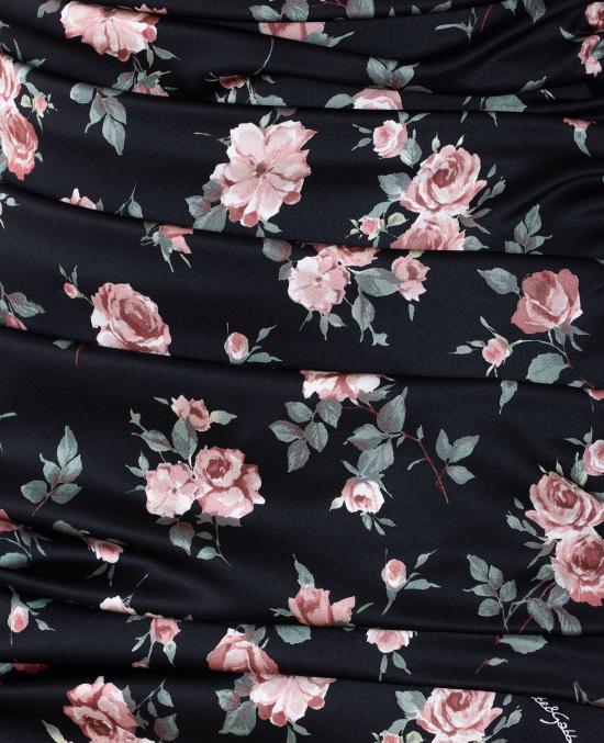 26SS 돌체앤가바나 미디 원피스 F60G3T FSA8HHN5XQ Black - DOLCE & GABBANA