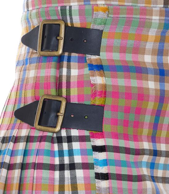 26SS 비비안웨스트우드 미디 스커트 1F020006 W01CDO215 MultiColour - VIVIENNE WESTWOOD