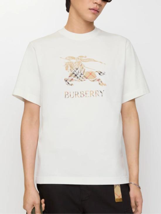 26SS 버버리 반팔 티셔츠 8119014 B7078 White - BURBERRY