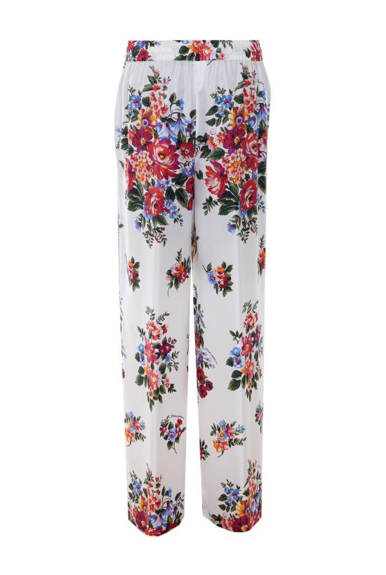 26SS 돌체앤가바나 스트레이트 팬츠 FTDBNT IS11IHA5ZO White - DOLCE & GABBANA