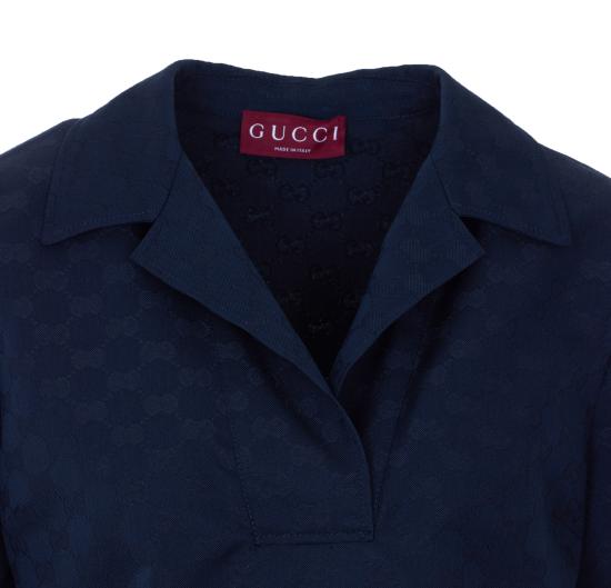 26SS 구찌 긴팔 티셔츠 851981 ZAQXT4474 Blue - GUCCI