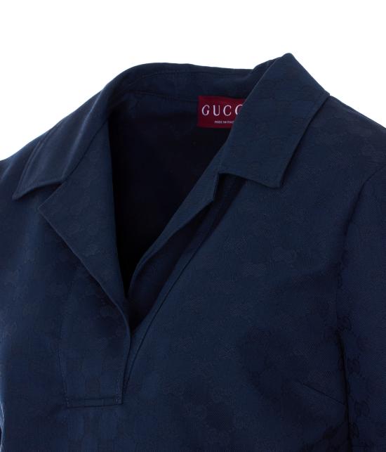 26SS 구찌 긴팔 티셔츠 851981 ZAQXT4474 Blue - GUCCI