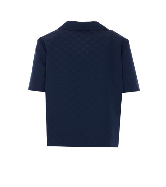 26SS 구찌 긴팔 티셔츠 851981 ZAQXT4474 Blue - GUCCI