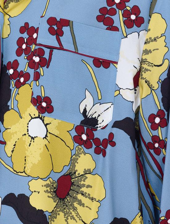 26SS 마르니 셔츠 CAMA0478QI UTVA65MFB31 Blue - MARNI