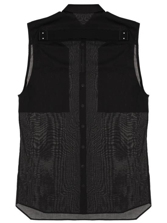 26SS 릭 오웬스 긴팔 셔츠 RU01F2229 CV09 BLACK - RICK OWENS