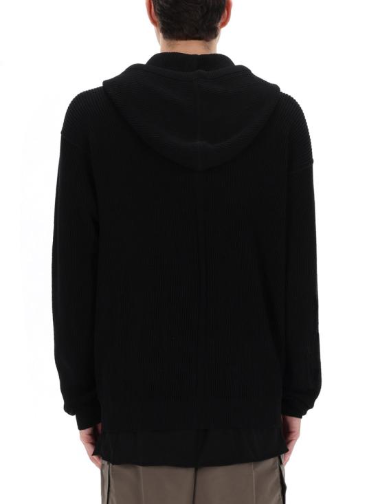 26SS 릭 오웬스 긴팔 티셔츠 RU01F2614 KWVH09 BLACK - RICK OWENS