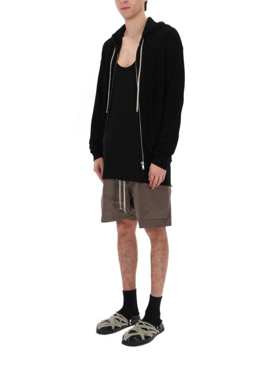 26SS 릭 오웬스 긴팔 티셔츠 RU01F2614 KWVH09 BLACK - RICK OWENS