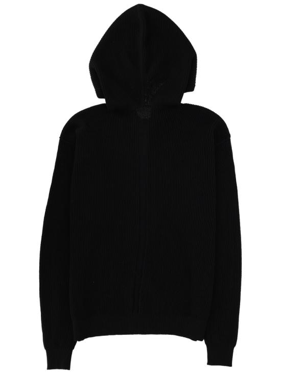 26SS 릭 오웬스 긴팔 티셔츠 RU01F2614 KWVH09 BLACK - RICK OWENS