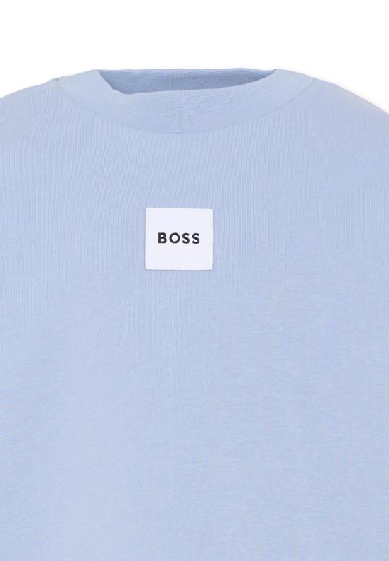 26SS [키즈] 보스 트레이닝 상의 J52965 057 LIGHT BLUE - BOSS