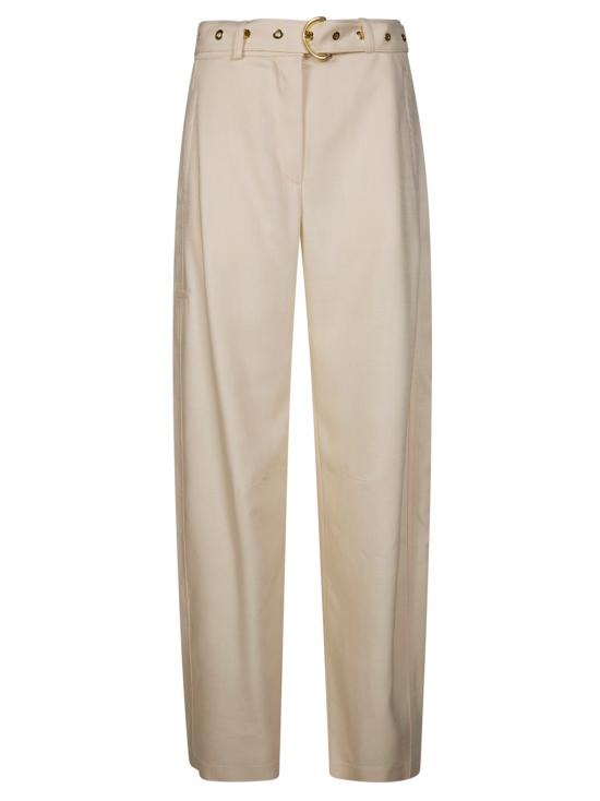 26SS 핑코 스트레이트 팬츠 106492A2W6 C00 BIANCO