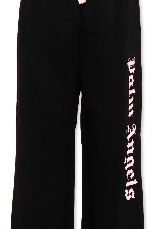 26SS [키즈] 팜앤젤스 트레이닝/조거 팬츠 PGCH008S26FLE001 110 BLACK - PALM ANGELS