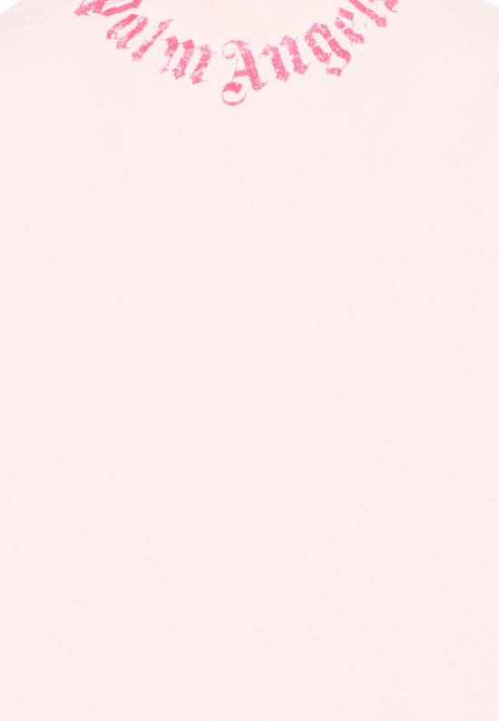 26SS [키즈] 팜앤젤스 터틀넥 니트 PGBA013S26FLE004 042 PINK - PALM ANGELS