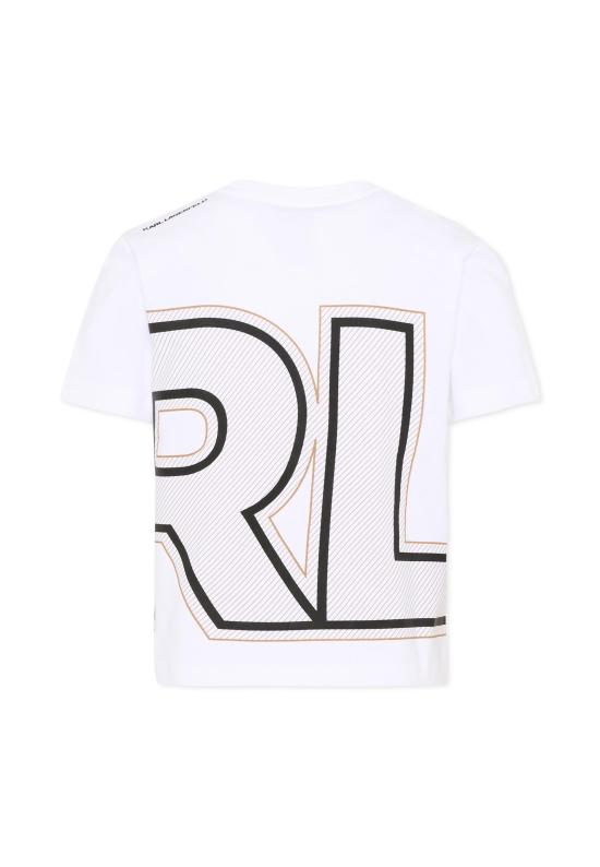 25SS [키즈] 칼라거펠트 티셔츠 Z30432 10P WHITE - KARL LAGERFELD