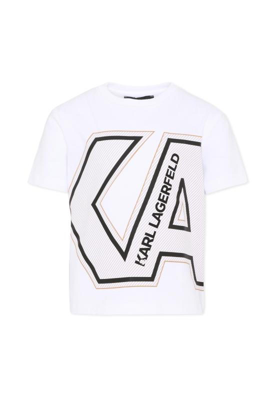 25SS [키즈] 칼라거펠트 티셔츠 Z30432 10P WHITE