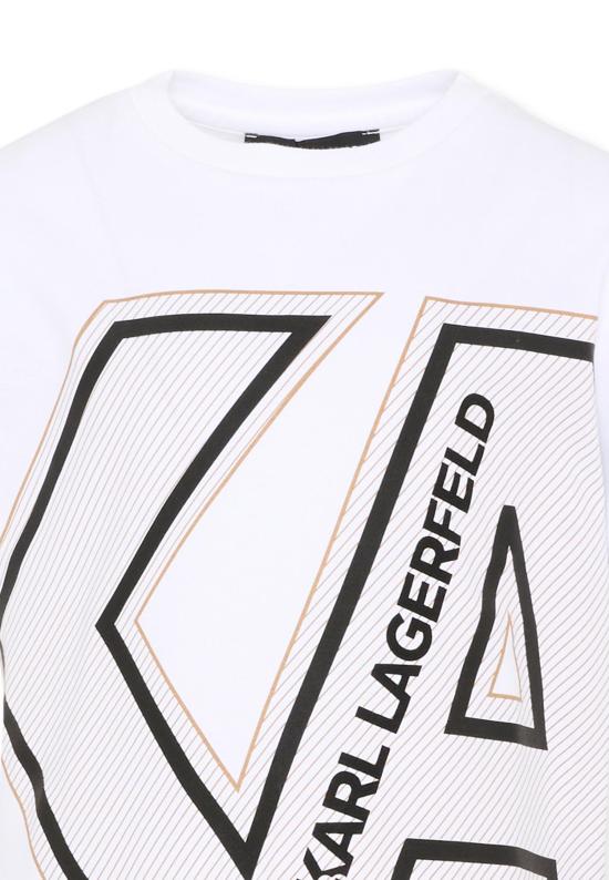 25SS [키즈] 칼라거펠트 티셔츠 Z30432 10P WHITE - KARL LAGERFELD
