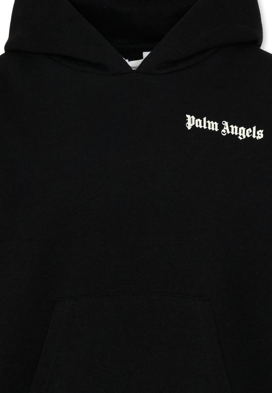 26SS [키즈] 팜앤젤스 트레이닝 상의 PBBB011S26FLE001 110 BLACK - PALM ANGELS
